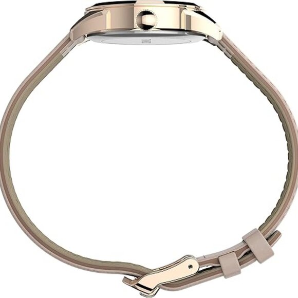 Timex Women\'s TW2T66500 Briarwood 28mm Pink/Rose Gold Genuine Leather Strap Watc main image 4